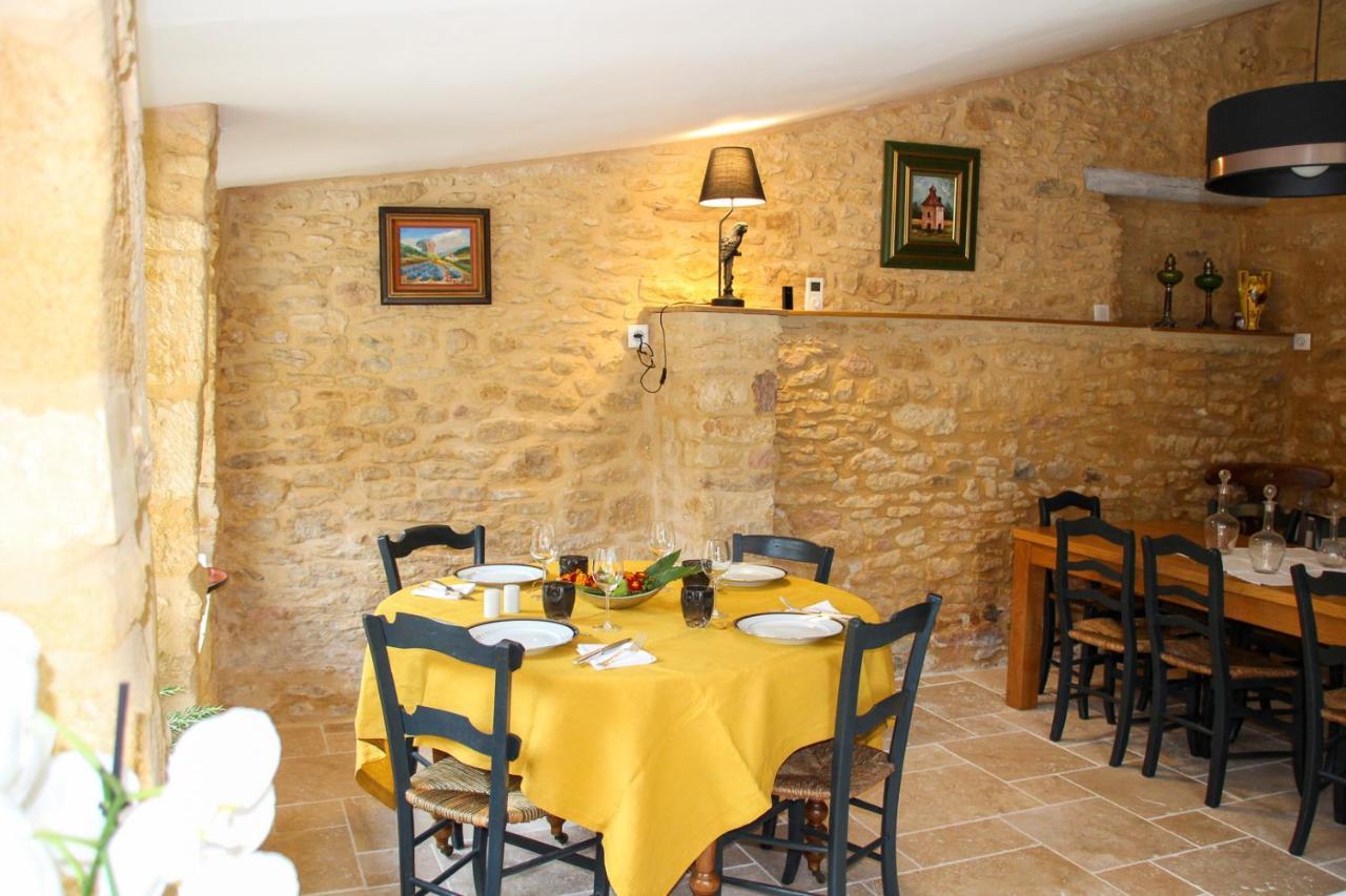 Aux Bories De Marquay, Chambres D'Hotes B&B Avec Piscine Et Spa Pres De Sarlat Exteriör bild