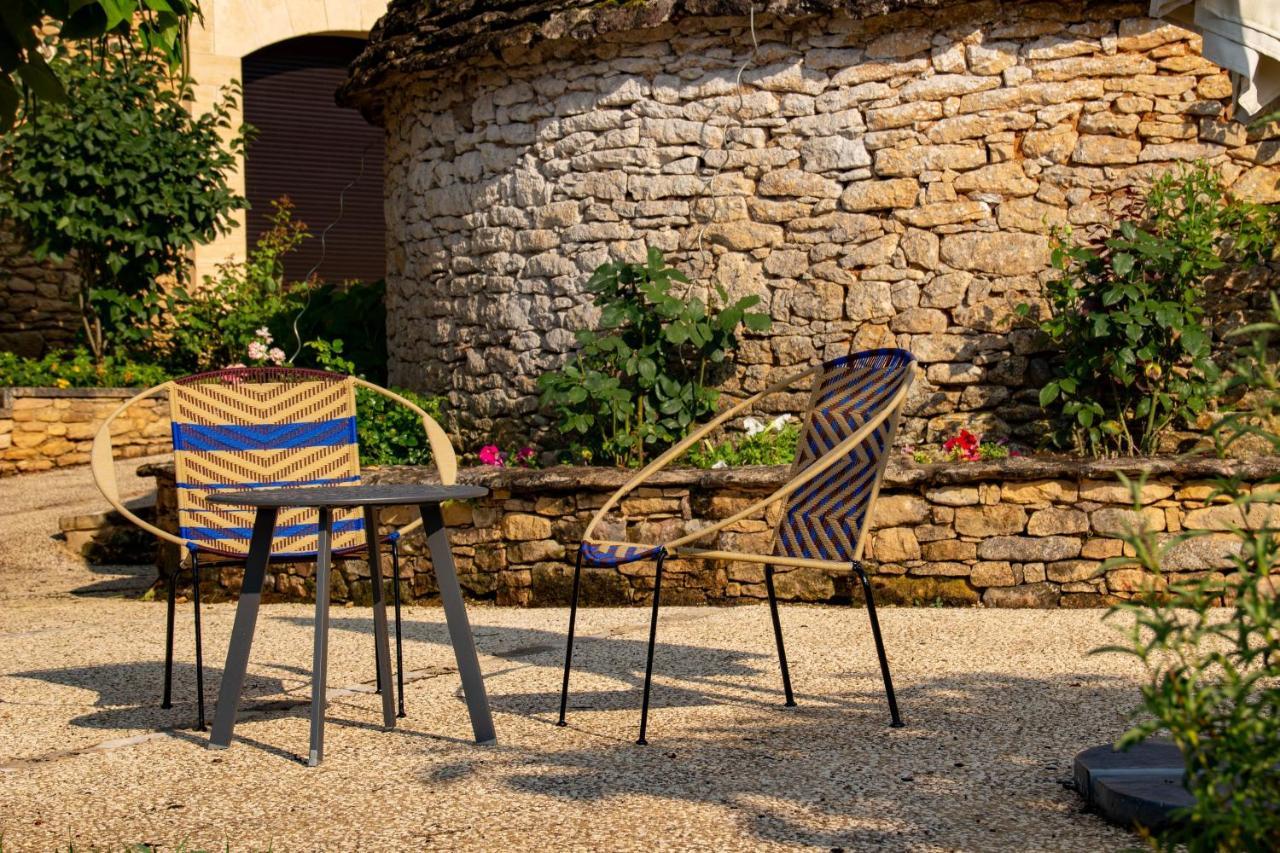 Aux Bories De Marquay, Chambres D'Hotes B&B Avec Piscine Et Spa Pres De Sarlat Exteriör bild