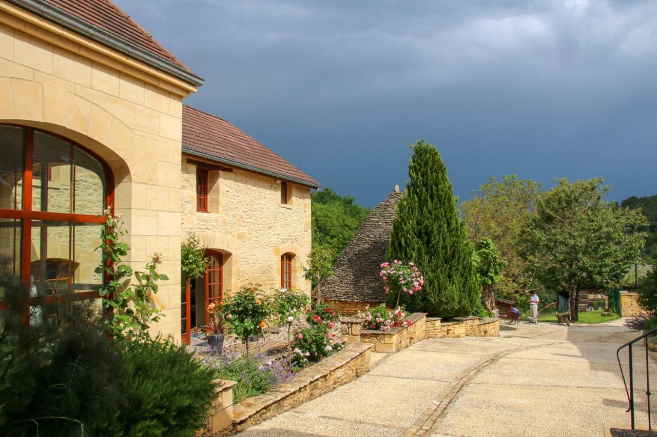 Aux Bories De Marquay, Chambres D'Hotes B&B Avec Piscine Et Spa Pres De Sarlat Exteriör bild