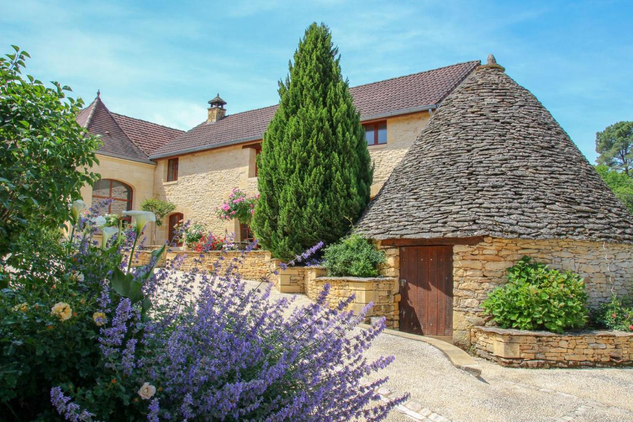 Aux Bories De Marquay, Chambres D'Hotes B&B Avec Piscine Et Spa Pres De Sarlat Exteriör bild